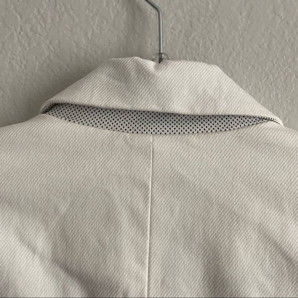 Anthropologie military style white jacket size 6 - Picture 16 of 17